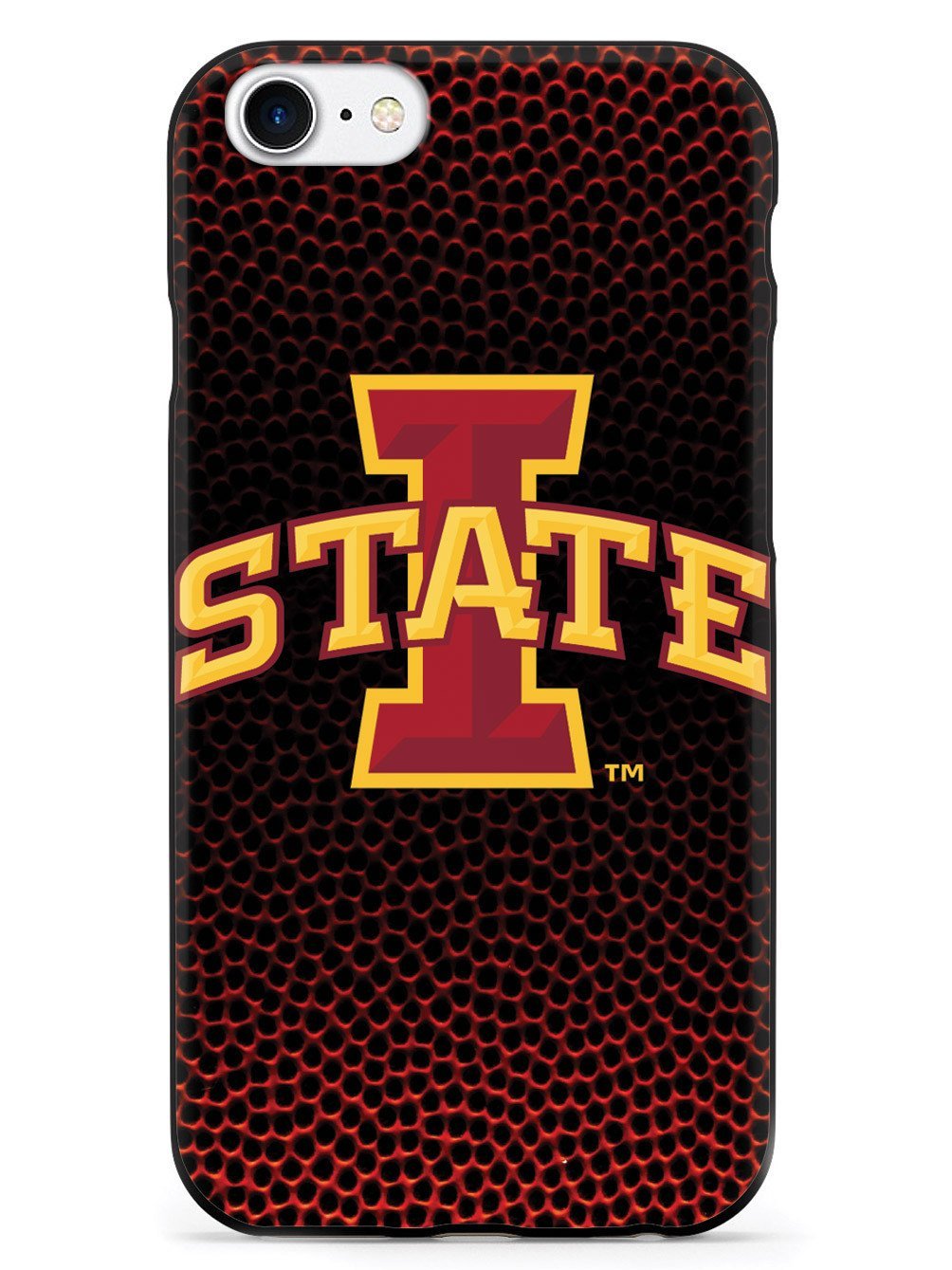Inspired Cases - Shockproof iPhone 8 Case with 3D Textured Design - Compatible with Apple iPhone 8 - Iowa State Basketball Themed Protective Cover - Perfect for Sports Fans and Daily Use