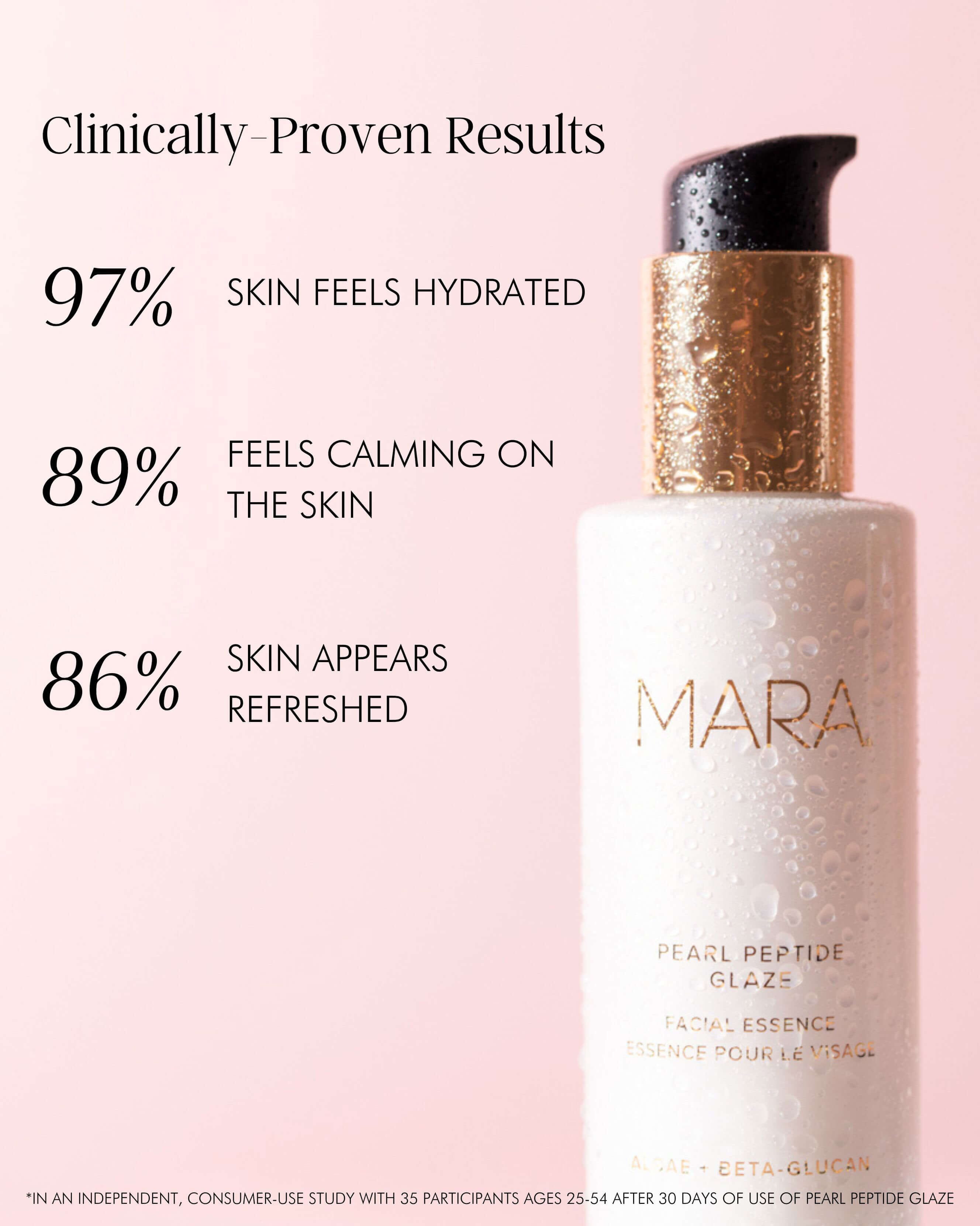 Algae + Beta Glucan Pearl Peptide Glaze Hydrating Facial Essence | Deep Moisturizing & Anti-Aging Skincare | Perfect for Dry Skin & Nighttime Routine