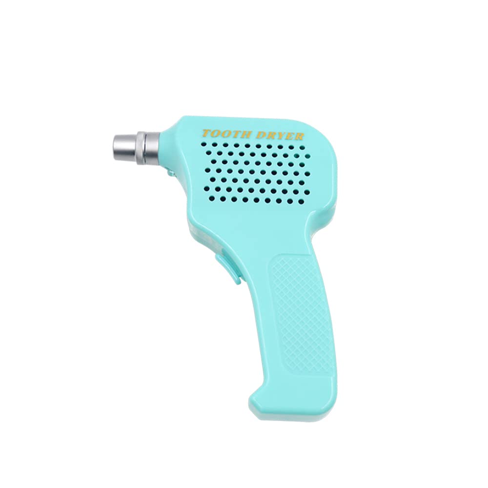 Electric Dental Warm Air Tooth Dryer for Teeth Whitening & Orthodontics - Lab Equipment with 2 Nozzle Tips | Perfect for Dental Clinics & Teeth Whitening Procedures