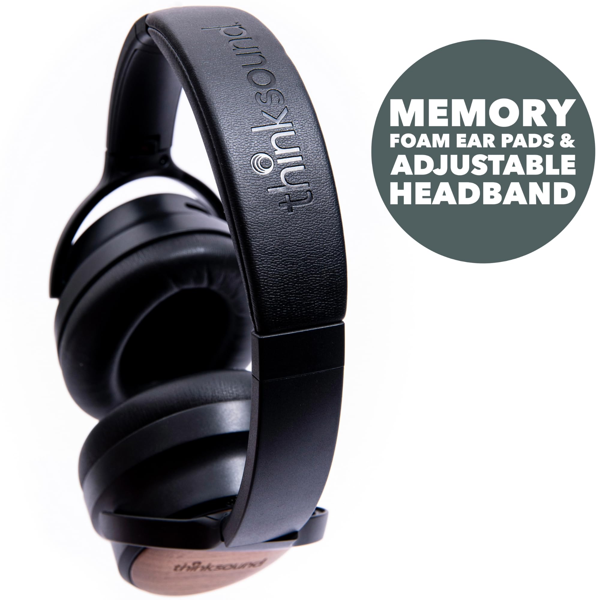 OV202W Over Ear Noise Cancelling Headphones with Hybrid ANC | 100+ Hours Playtime | HiFi Studio Monitor Headphones for Music Producers, Gym, Travel & Home Use | Perfect for Beats, Guitar, Bass & Audiophiles