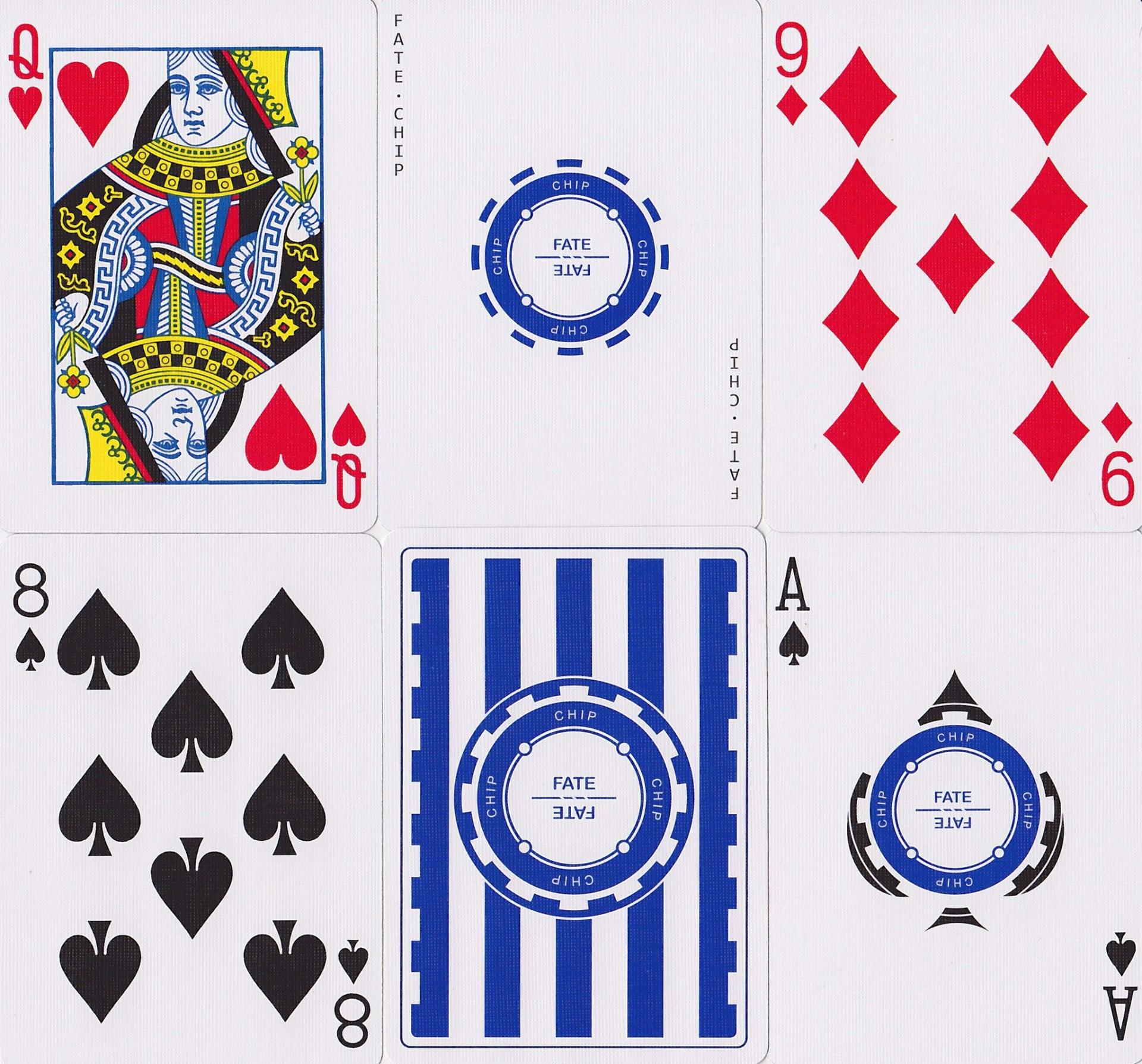 Fate Chip - Premium Poker Chips Set for Casino Nights, Poker Games & Home Entertainment