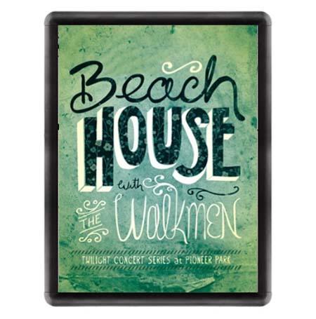 18x24 Wall Snap Frame Poster Sign Holder with 1 1/4