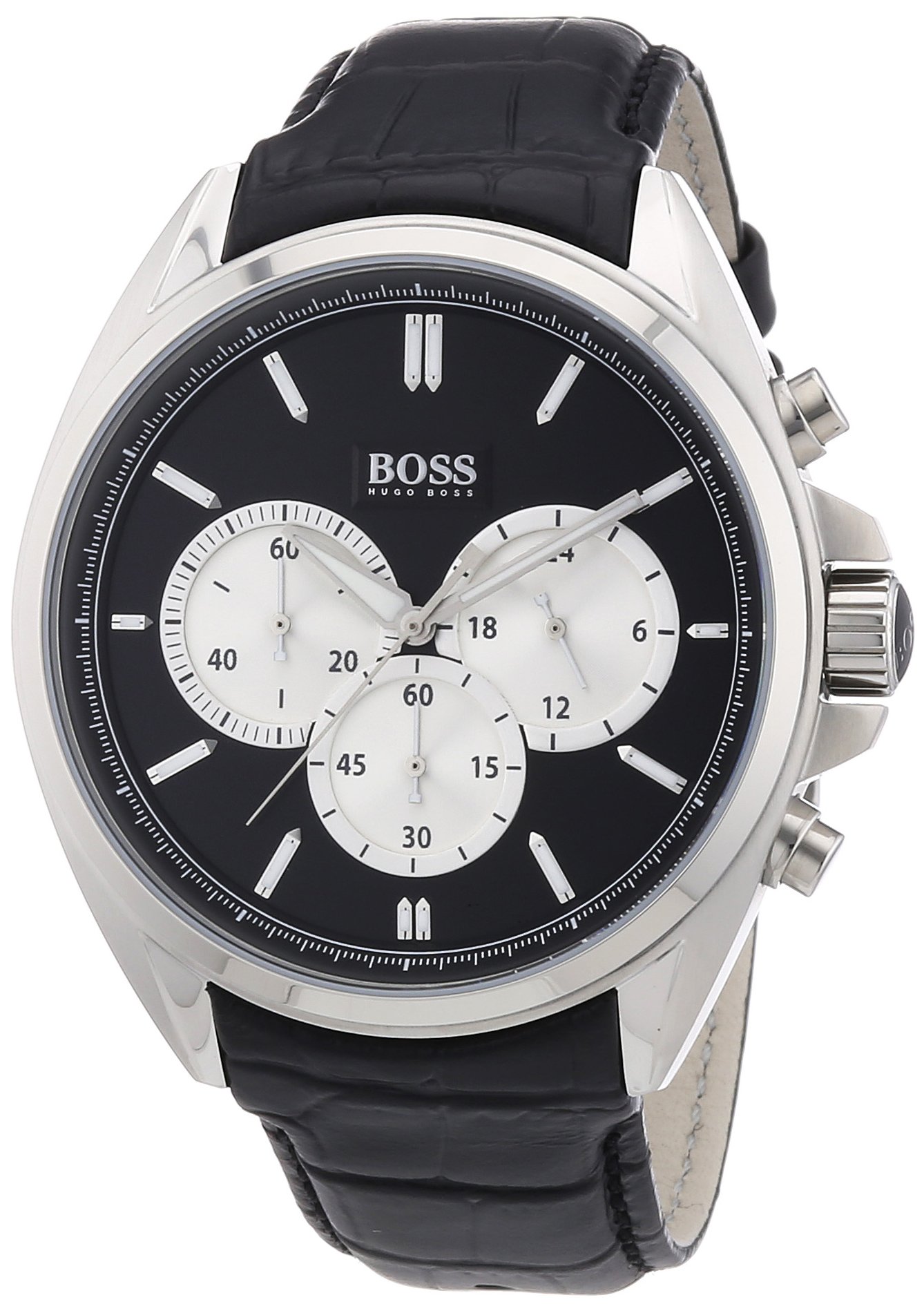 HUGO BOSS Men's Chronograph Watch 1512879 - Premium Stainless Steel Dress Watch for Business & Formal Occasions