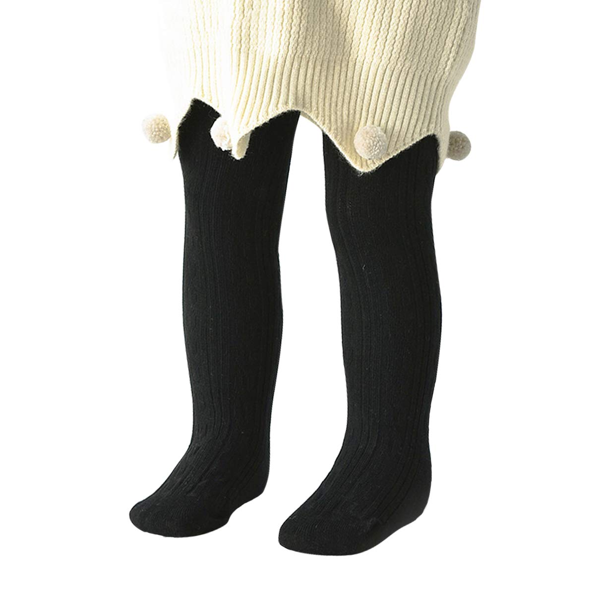 American Trends Baby Soft Tights - Cable Knit Baby Leggings & Toddler Tights for Girls & Boys | Winter Socks & Newborn Stockings | Perfect for Cold Weather, Playtime & Family Photos