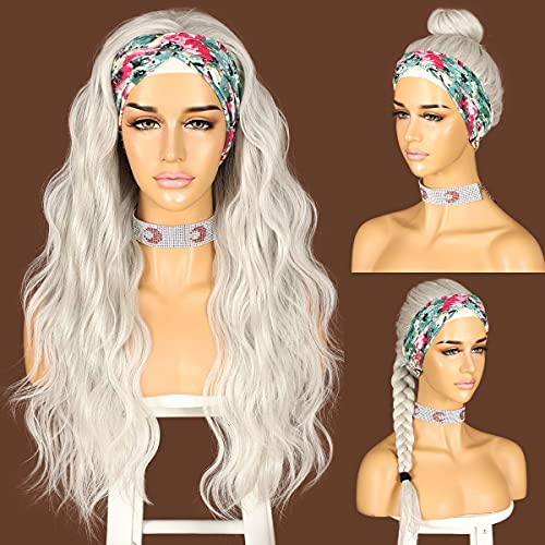 Stylish Synthetic Headband Wig for Women - Comfortable & Fashionable Hair Accessory for Cosplay, Daily Wear & Special Occasions