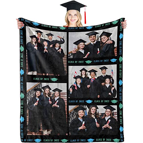 06-graduation Photo Blanket Made in Usa
