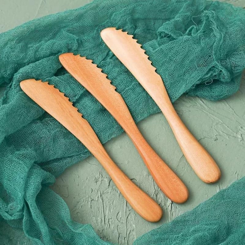Valcatch Wooden Cake Cutter - Wedding Cake Knife for Perfect Slicing | Ideal for Wedding, Birthday, Anniversary Parties & Cake Decorating Events