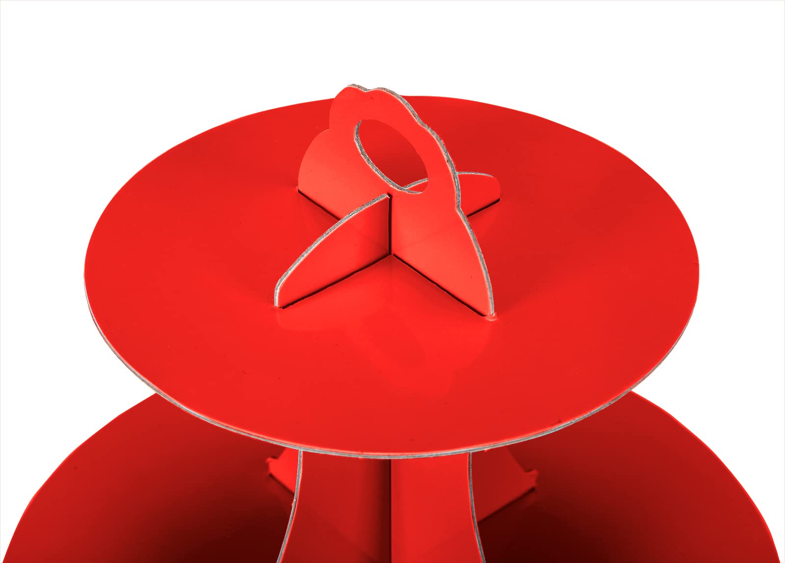 2-Pack 3-Tier Cupcake Stand Holder for Birthday Parties, Wedding Dessert Tables & Floral Tea Events - 12