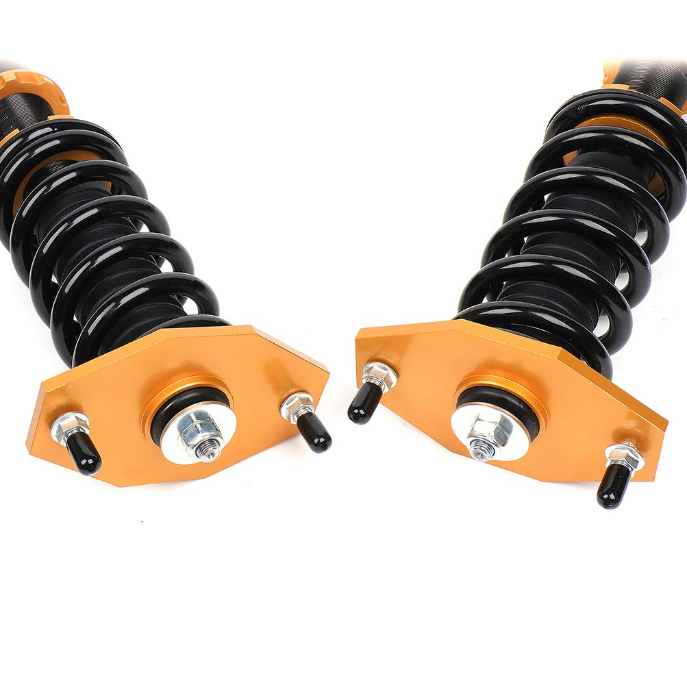 Adjustable Coilover Suspension Kit - Full Set of Coil Spring Shocks & Struts for 2007-2011 Honda CR-V | Height-Adjustable Performance Coilovers for Off-Roading, Street Racing & Smooth Ride Upgrades