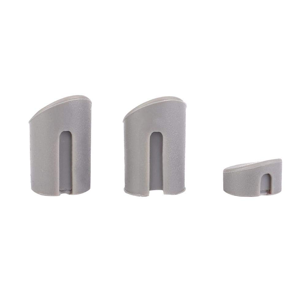 3Pcs Eco-Friendly Rubber Rear Plug for Xiaomi M365 Electric Scooter - Durable Screw Cover Accessories for Commuting & Urban Travel