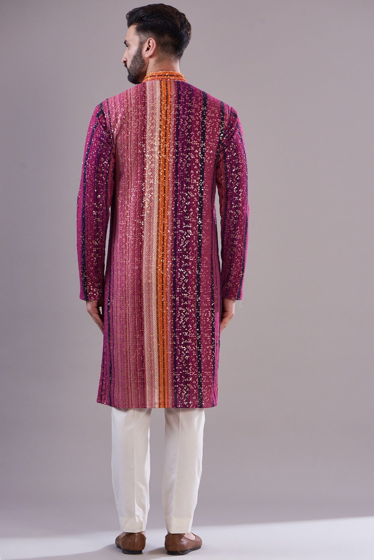 Stylish Multi-Sequenced Kurta for Women - Traditional Indian Embroidered Tunic Top - Perfect for Festivals, Weddings & Casual Wear