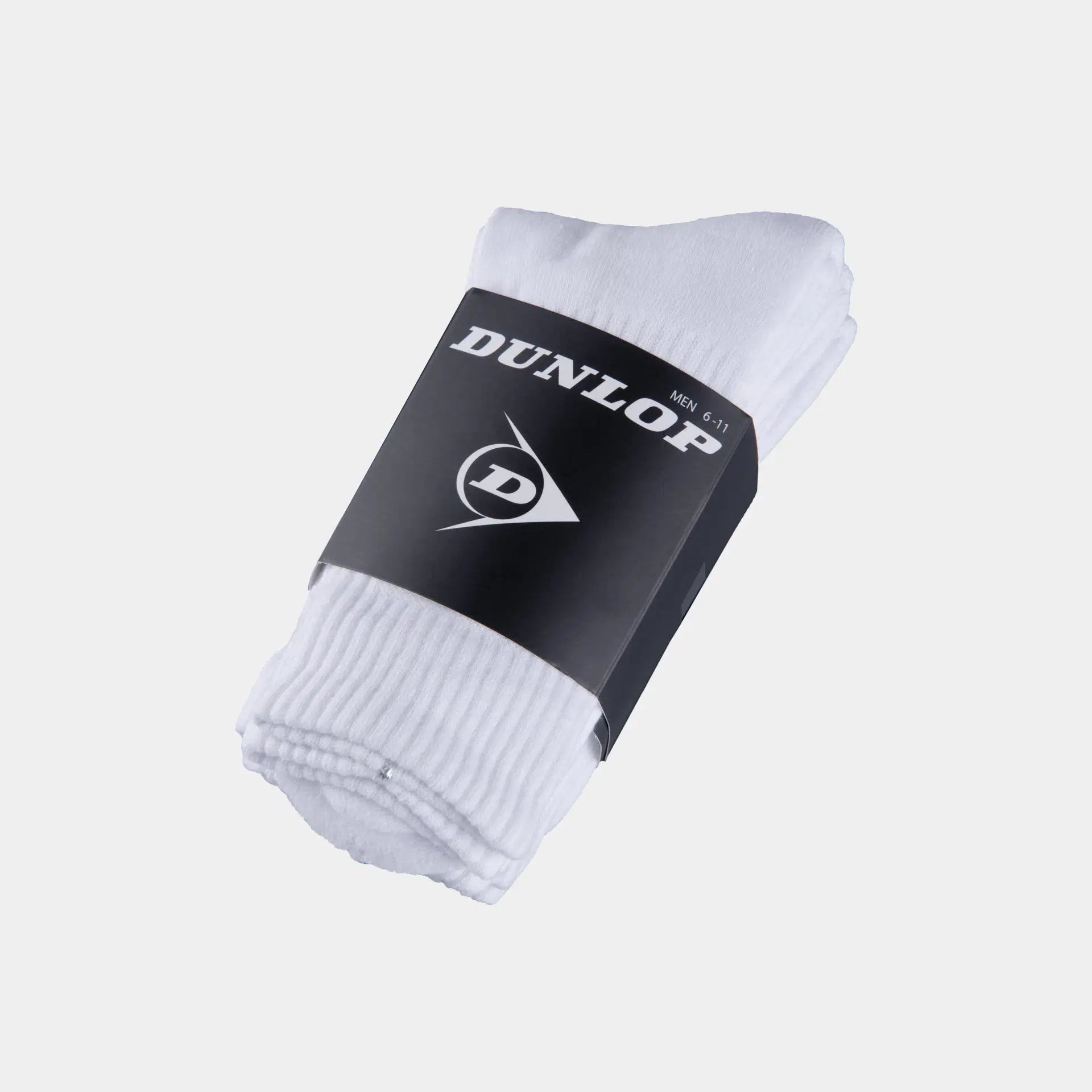 Dunlop Men's Athletic Crew Socks 3-Pack - Comfortable & Breathable for Running, Hiking & Everyday Wear
