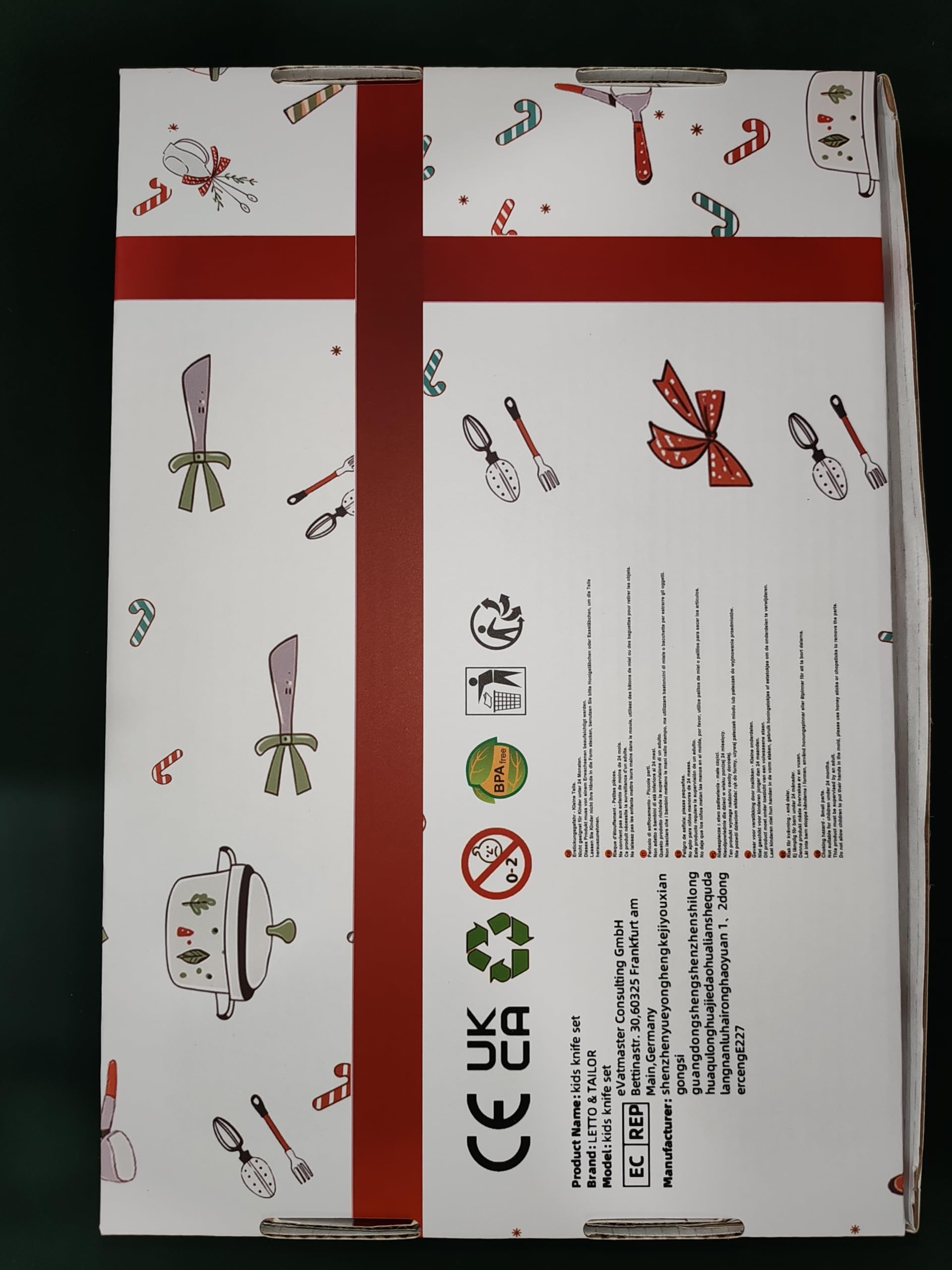 24-Piece Kids Kitchen Knife Set with Wooden Knives & Cutting Boards - Safe Vegetable Cutting Shapes for Toddlers 2+ | Perfect Christmas & Birthday Gift | Fun Pretend Play & Early Cooking Skills Development