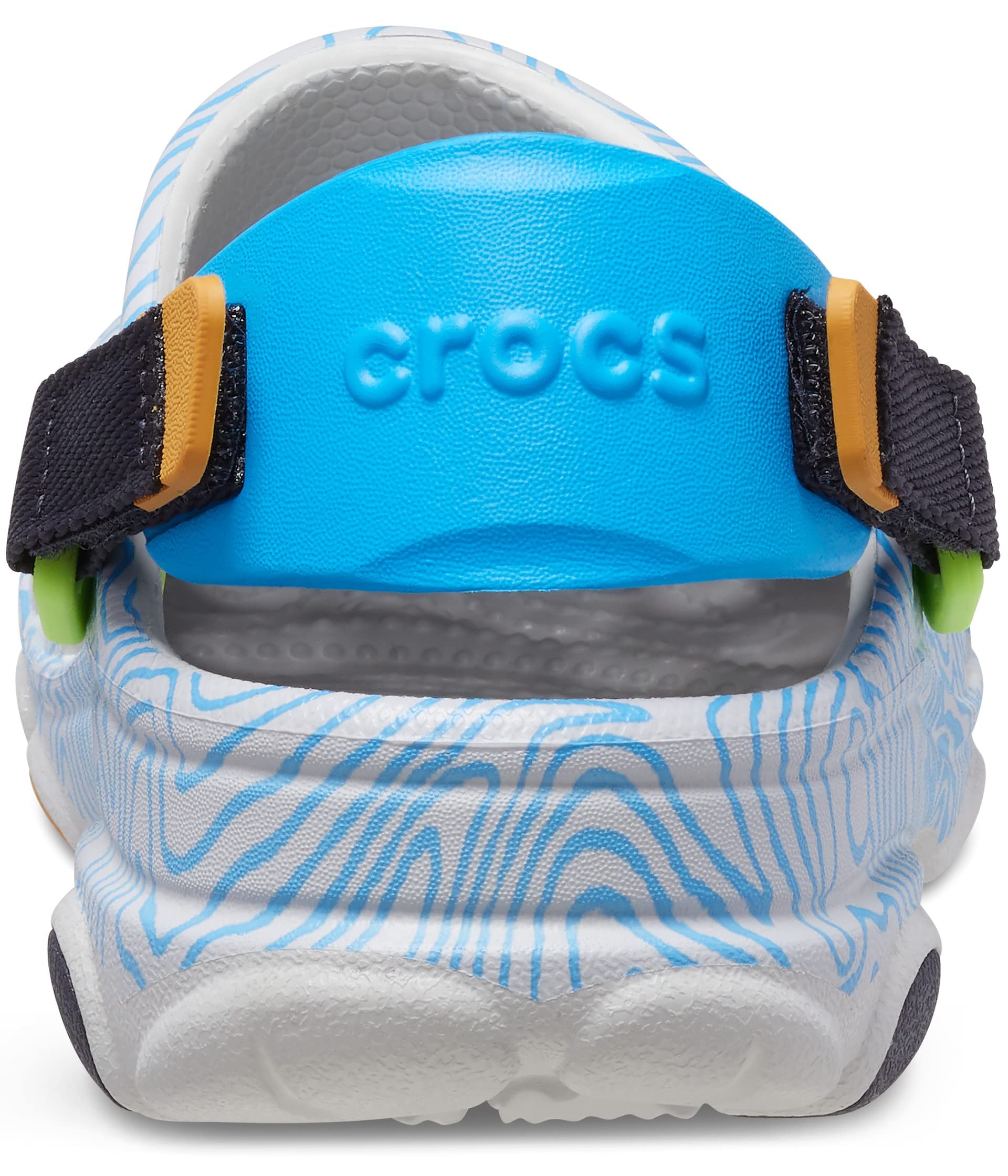 Crocs Unisex-Child All Terrain Clogs with Adjustable Heel Strap - Comfortable Waterproof Kids Shoes for Outdoor Play, Beach & Pool Activities