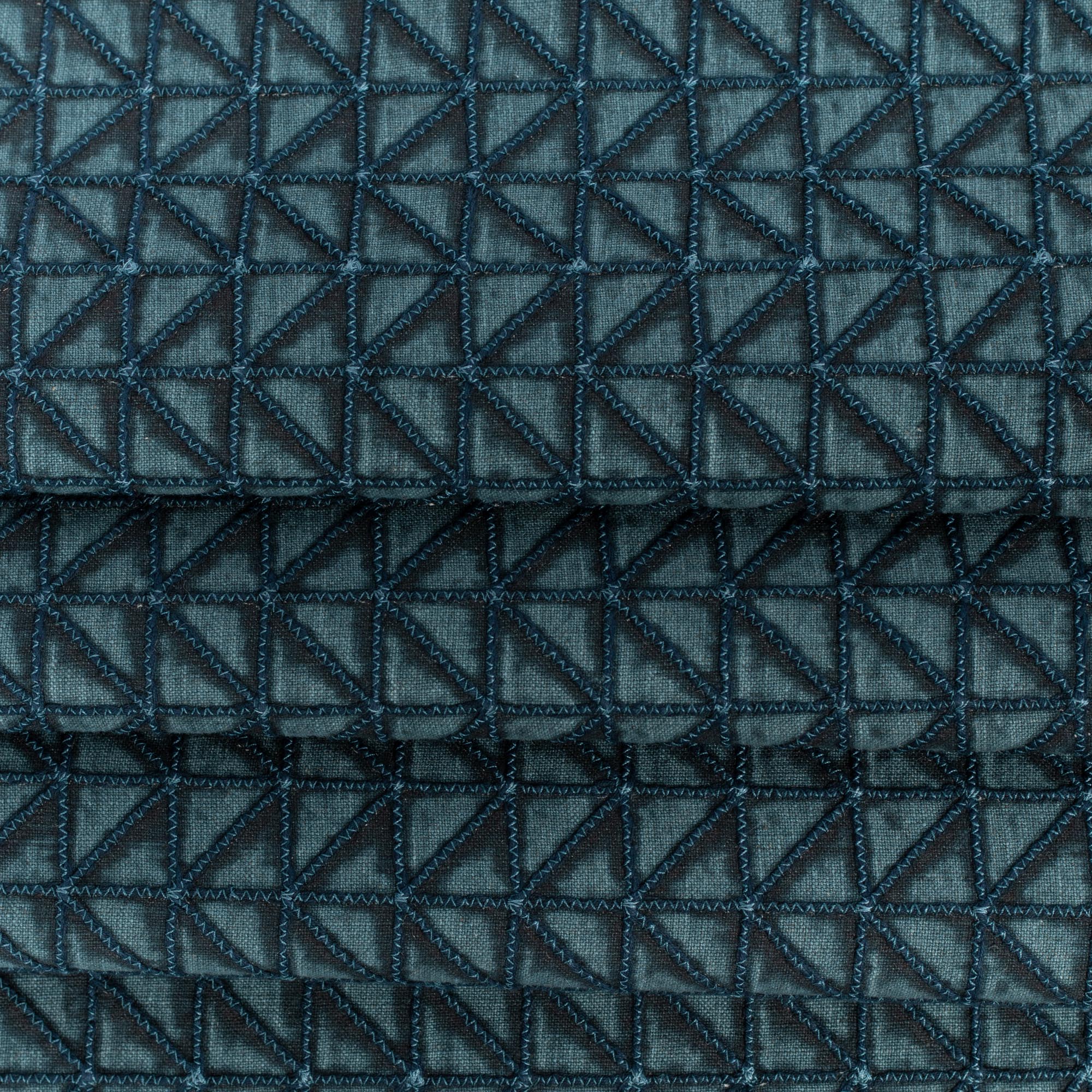 Premium Torello Fabric - Soft & Durable Aegean Blue Textile for Upholstery, Curtains & Home Decor | Perfect for DIY Projects & Interior Design