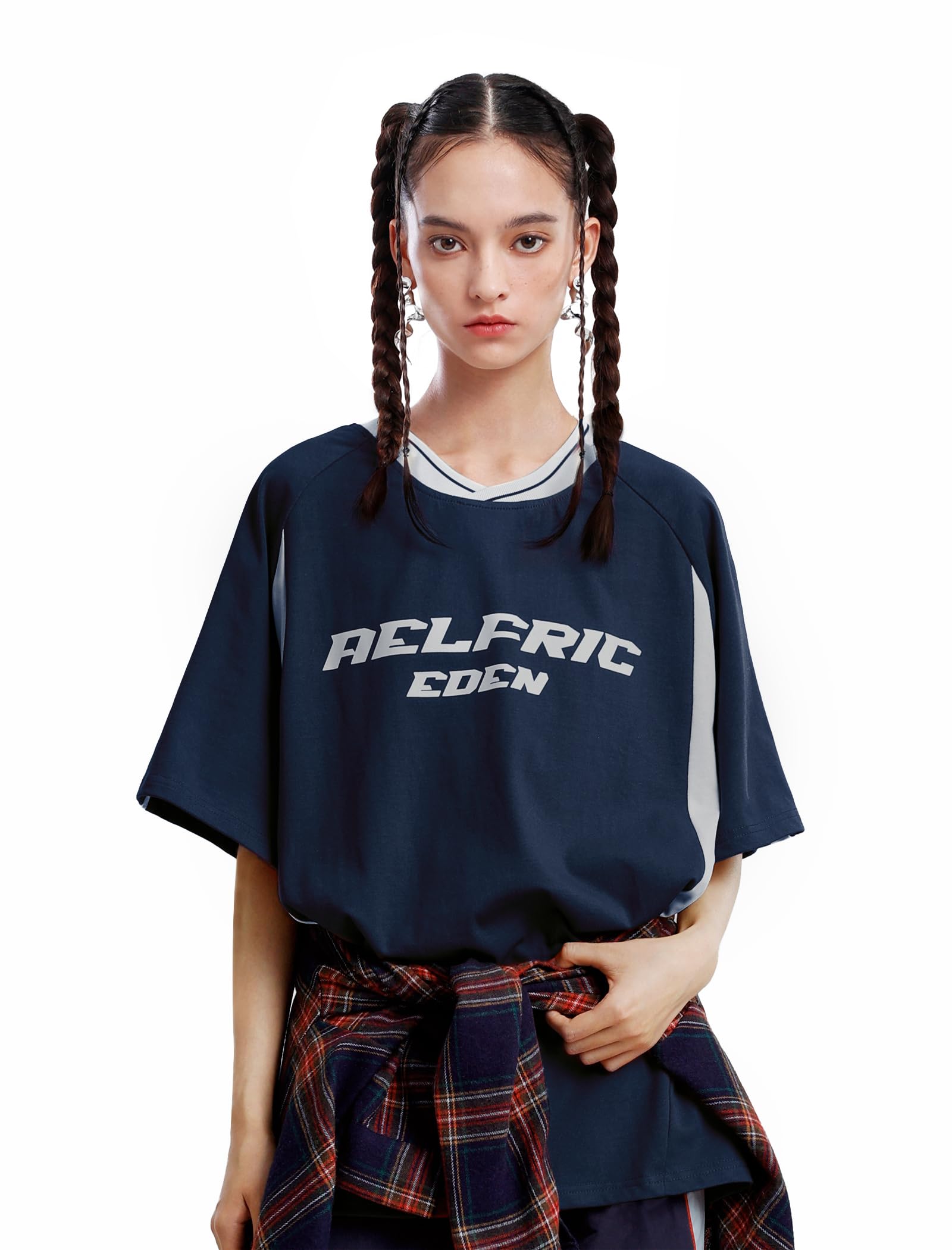 Aelfric Eden Y2K Graphic Tees - Men's Oversized T-Shirt for Streetwear & Racing Style | Unisex Casual Summer Tops for Daily Wear & Urban Fashion
