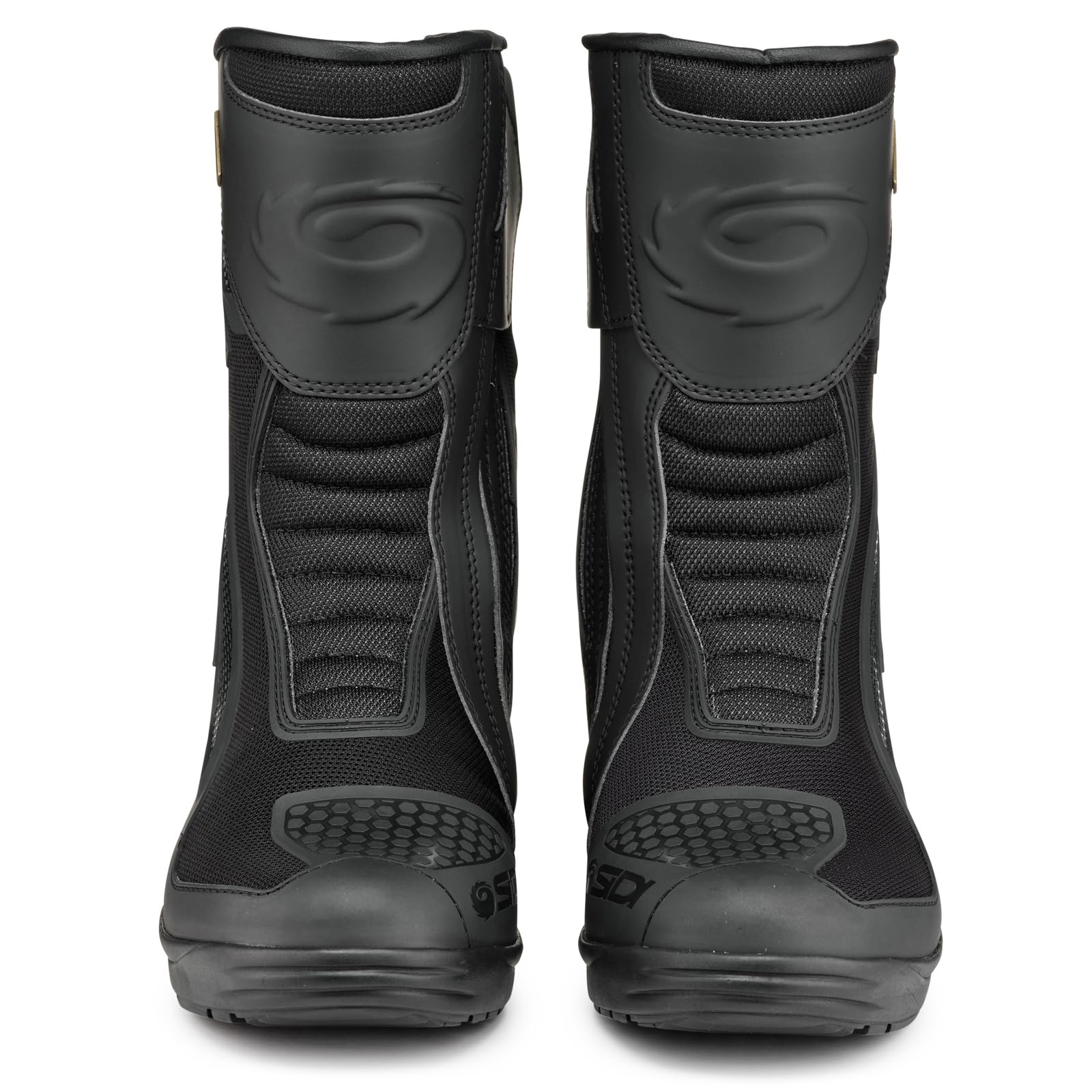 Sidi Aria Gore-Tex Motorcycle Boots for Men - Waterproof Touring & Motocross Riding Boots with Reflective Inserts - Ideal for Long-Distance Adventure Riding and Off-Road Racing