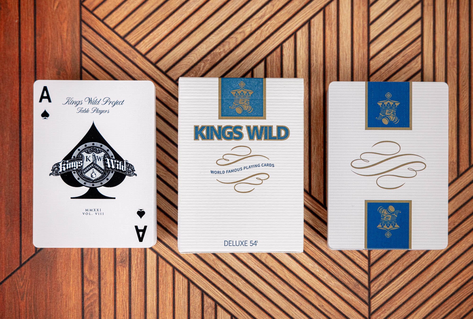 Luxury Playing Cards - Table Players Vol. 08 | Premium Poker & Card Games | Perfect for Casino Nights, Poker Parties & Magic Tricks