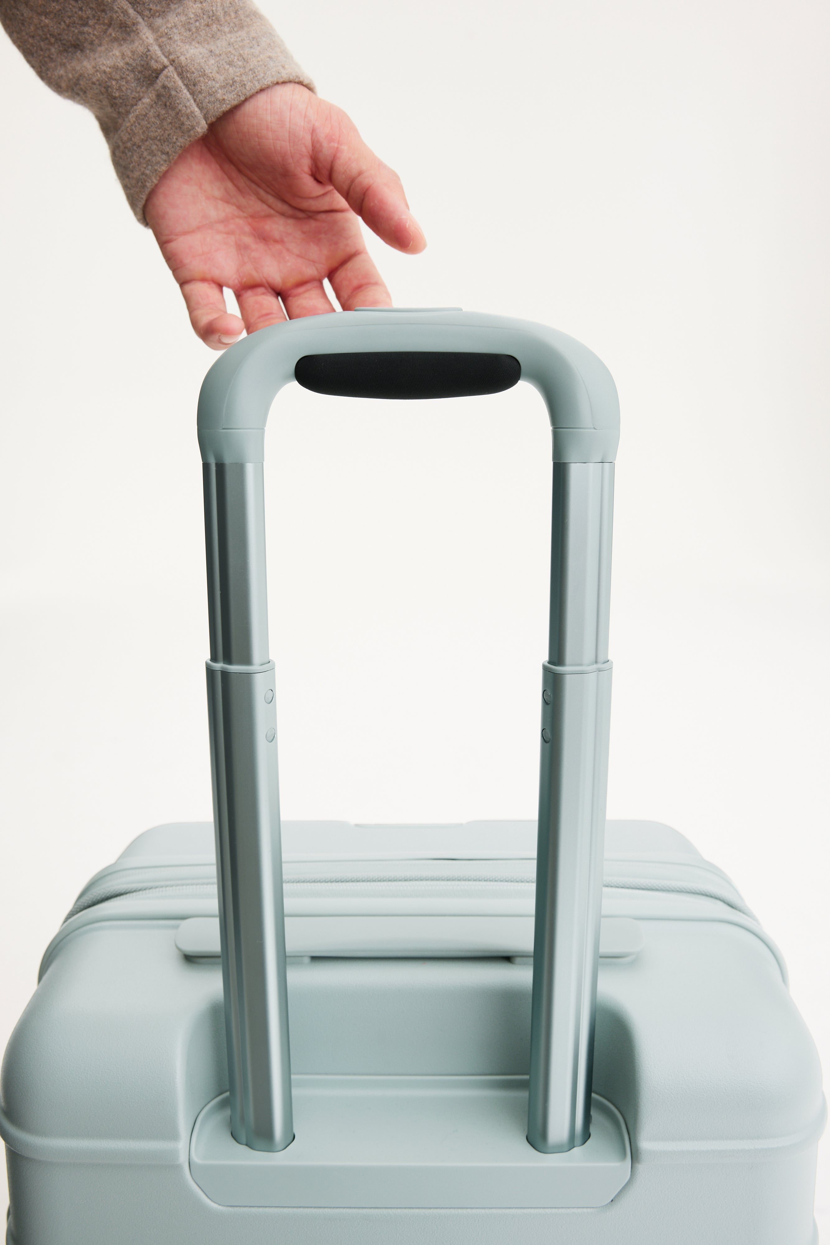 Slate Carry On Roller Luggage - Lightweight & Durable Suitcase for Travel, Business Trips & Weekend Getaways