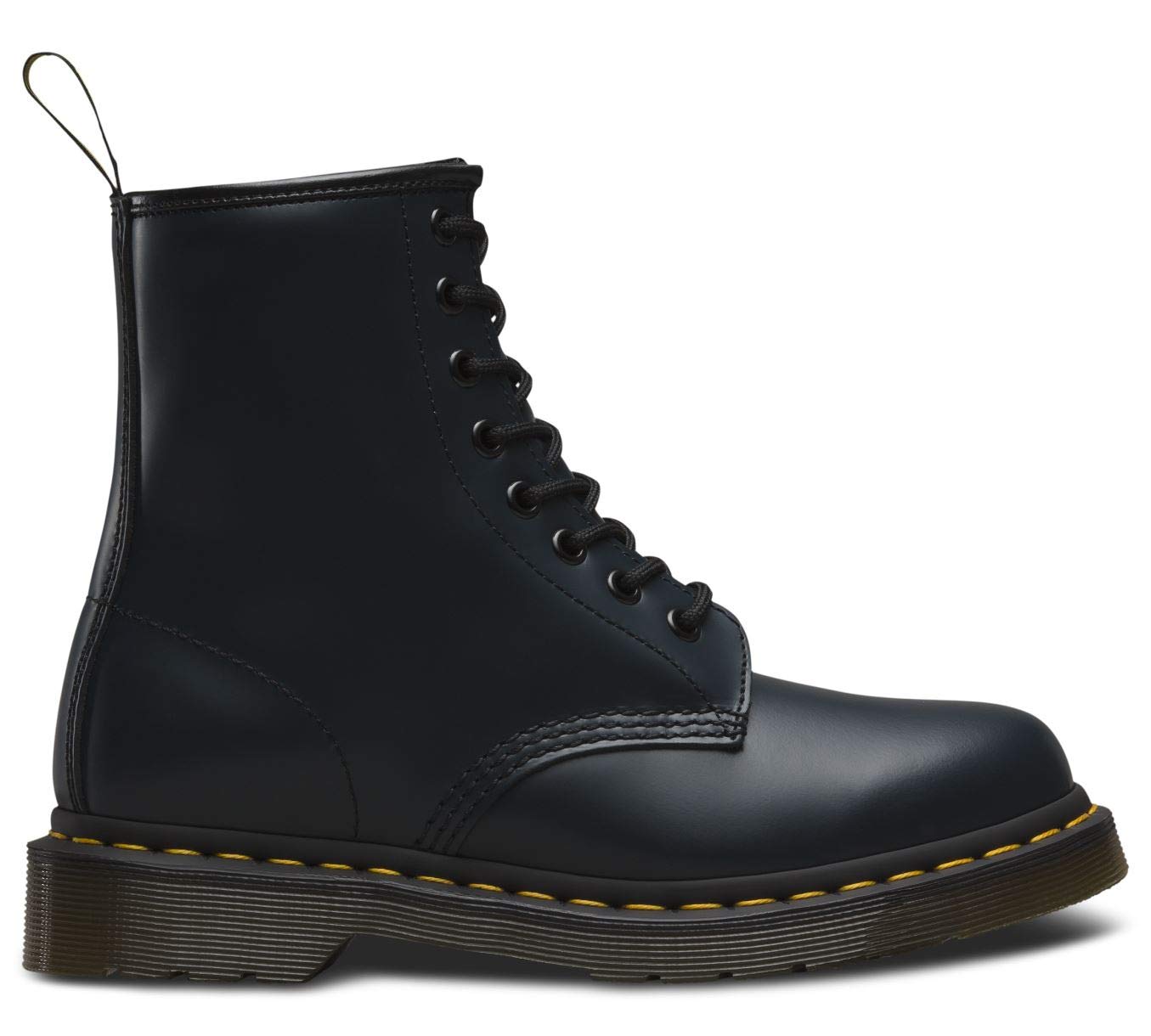 Dr. Martens Unisex 1460 Mono Smooth Leather 8-Eye Combat Boots for Men & Women - Perfect for Punk Fashion, Workwear & Everyday Street Style