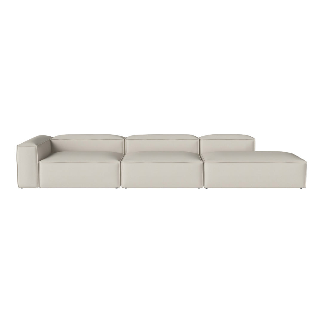 Cosima 3-Seater Sofa with Open End - Modern Living Room Furniture for Small Spaces | Perfect for Apartments, Studios & Cozy Home Decor