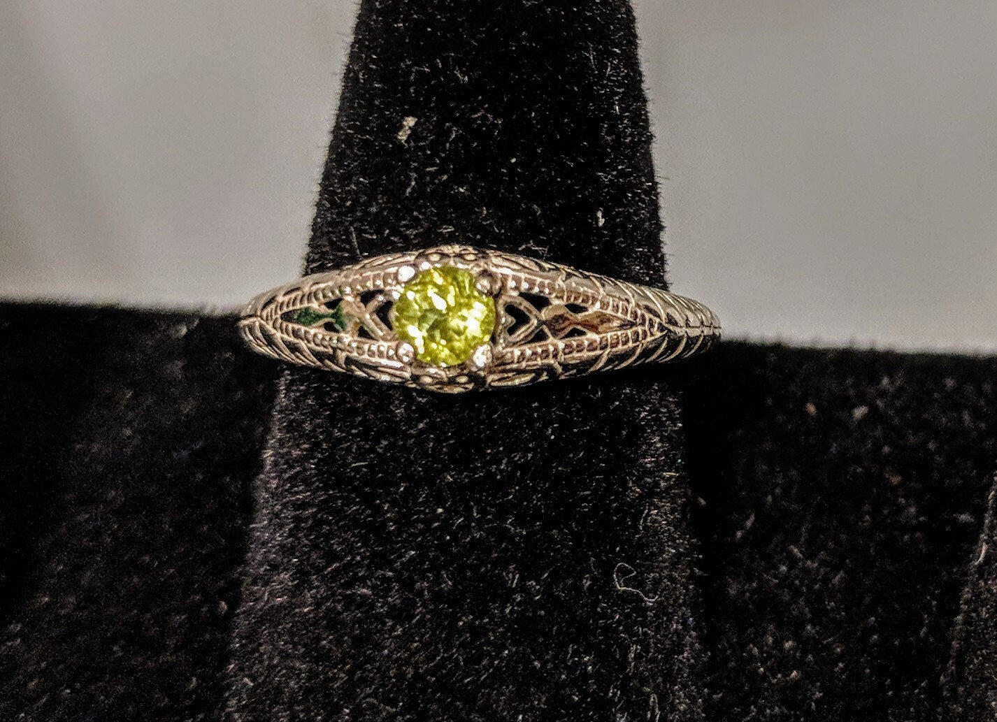 Custom Engraved Heart Ring with Natural Gemstones - Sterling Silver, Garnet, Amethyst, Citrine, Peridot & Topaz | Personalized Jewelry Gift for Women | Perfect for Anniversaries, Valentine's Day & Romantic Occasions