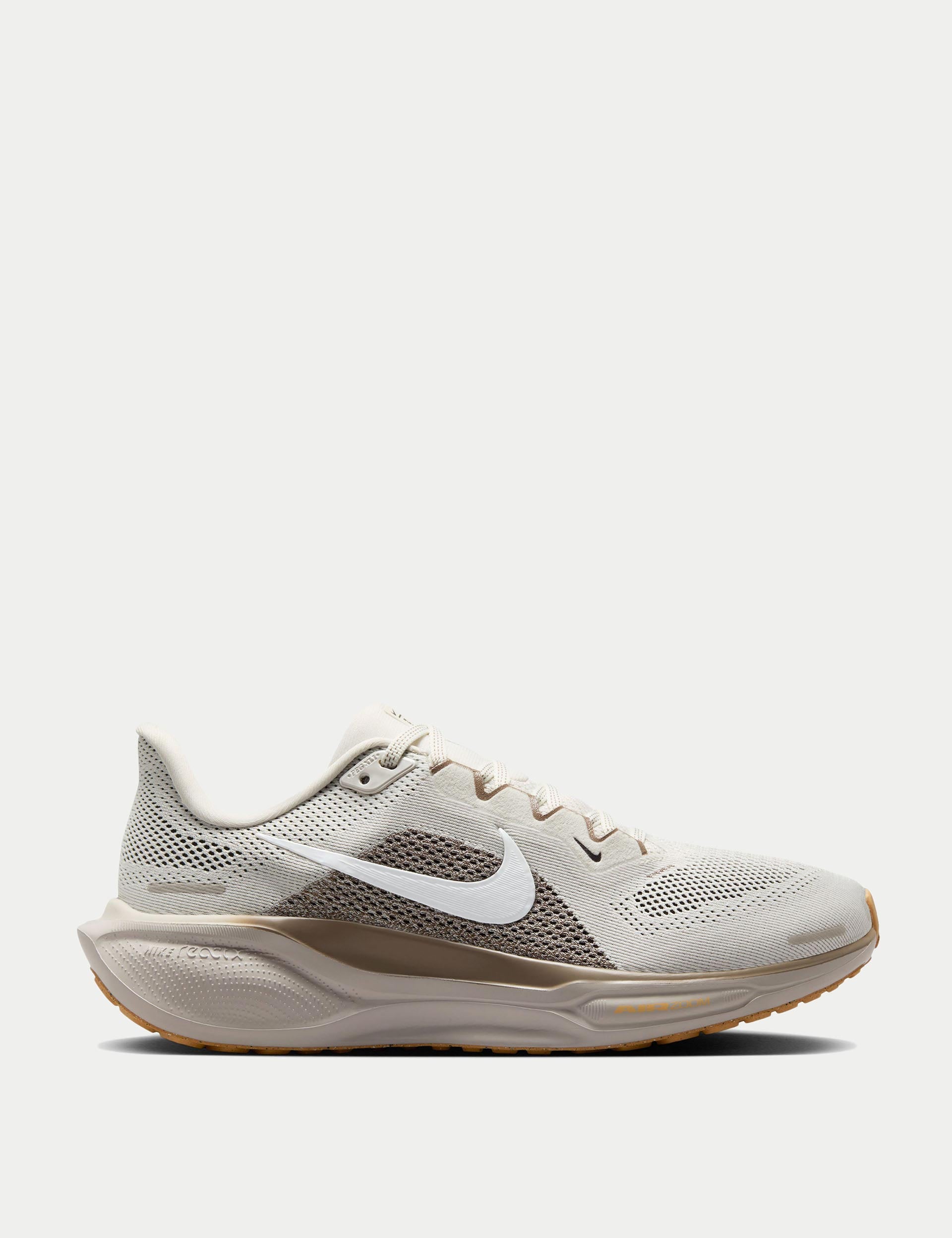 Nike Pegasus 41 Running Shoes for Men & Women - Phantom/White/Mink Brown/Copper Moon | Lightweight Cushioned Sneakers for Jogging, Training & Everyday Wear