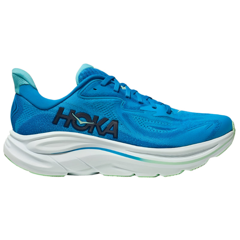 HOKA Clifton 10 D Men's Running Shoes - Lightweight Cushioned Road Running Sneakers for Marathon Training & Daily Jogging | Breathable Mesh Comfort for Long Distance Running & Gym Workouts