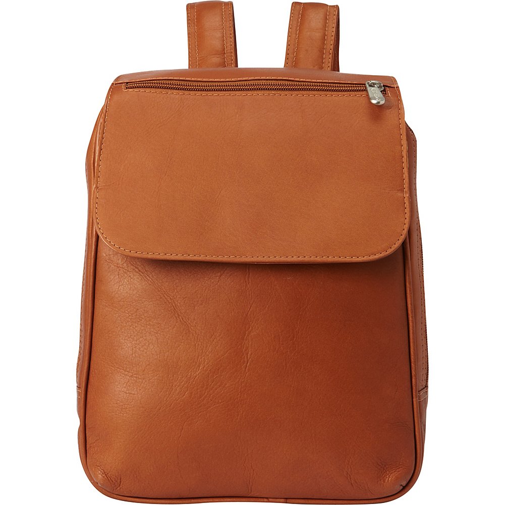 Flap-Over Tablet Backpack for Men & Women - Chocolate Brown Water-Resistant Laptop Bag with Multiple Pockets - Perfect for Work, School, Travel & Daily Commute