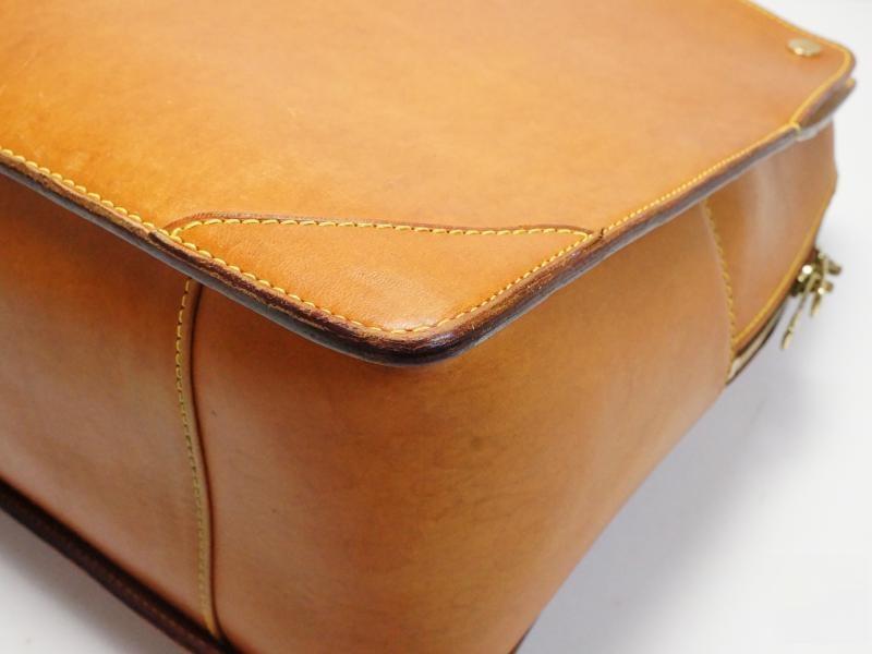 Authentic Pre-Owned Louis Vuitton Nomade Vachetta Leather Negev PM Briefcase Handbag M80317 - Luxury Vintage Work Bag for Business & Travel