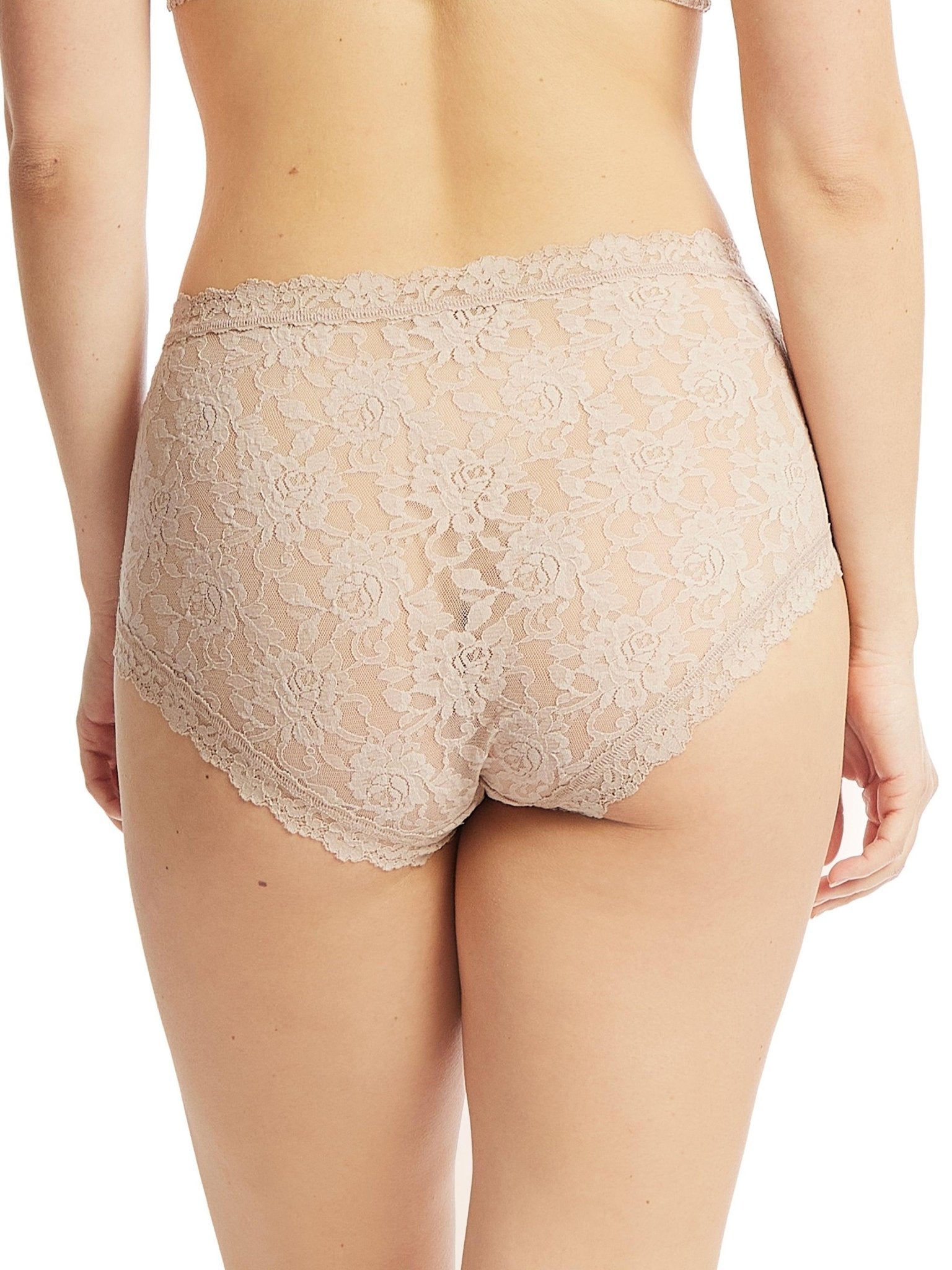 Signature Lace High Rise Boyshort Panties - Comfortable Women's Underwear for Everyday Wear & Special Occasions