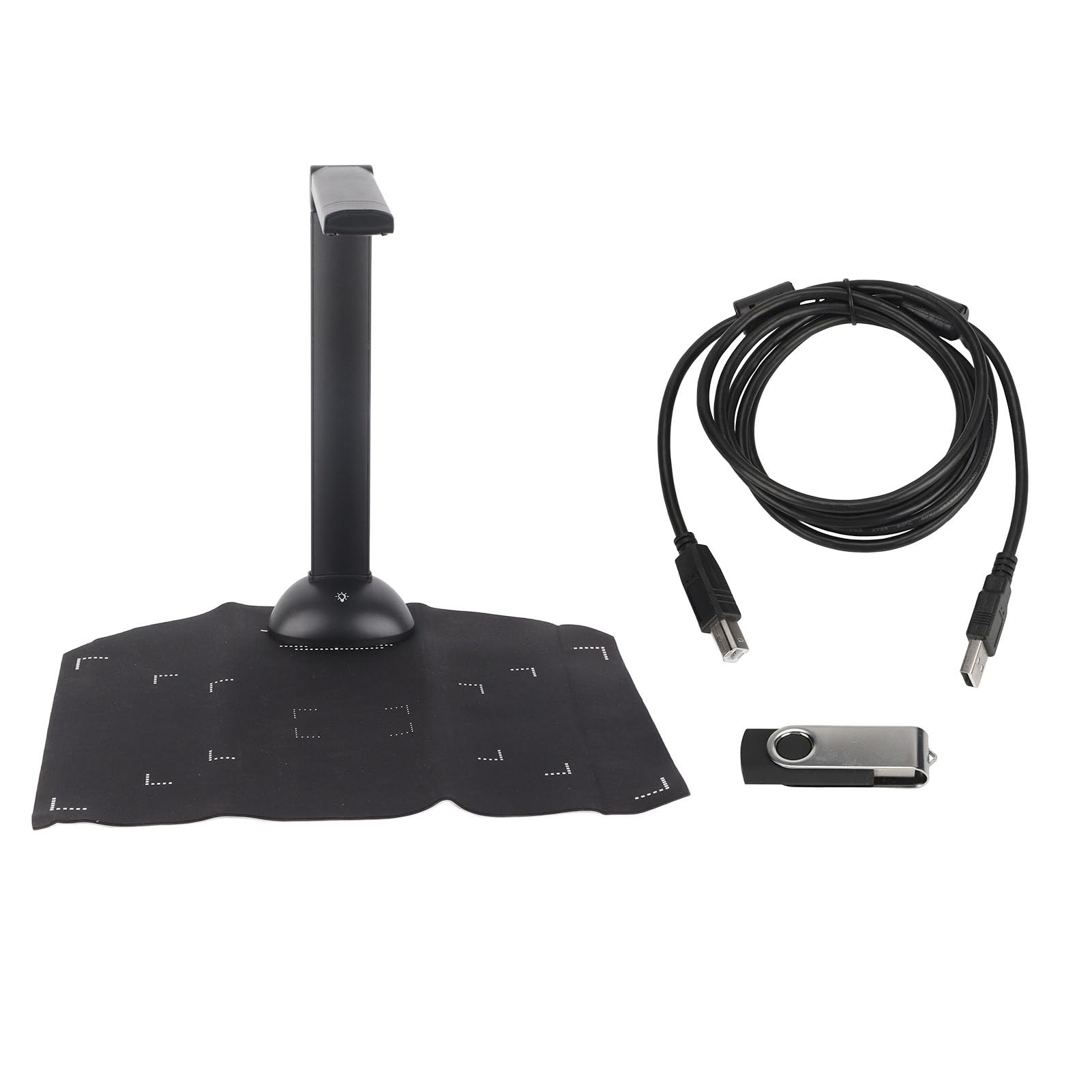 Foldable A3 A4 Document Camera & Book Scanner - HD Video Recording for Teaching, Online Classes, Office Work & Manuscript Scanning | Portable Scanner for Teachers, Students & Professionals