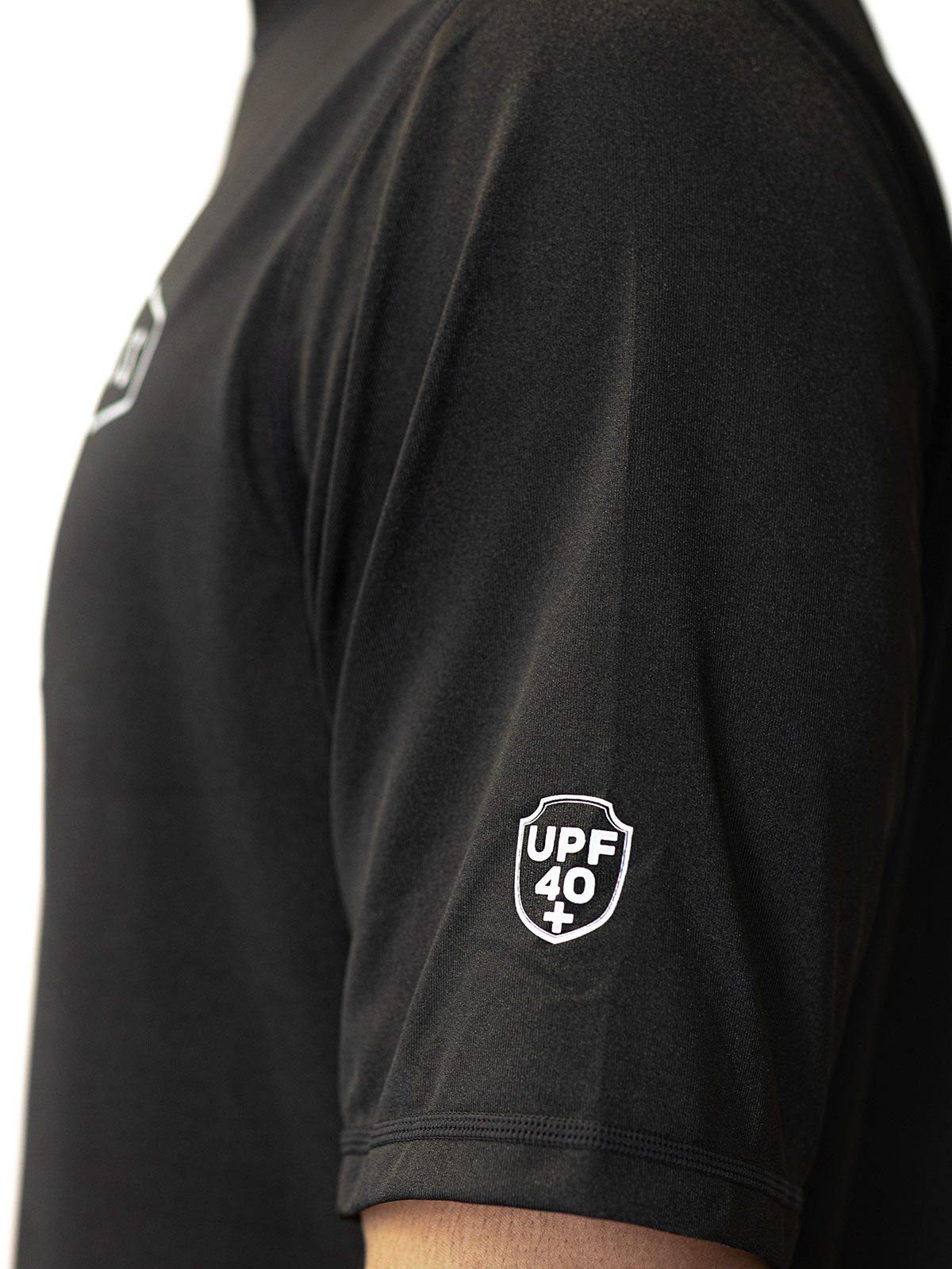 Men's AQSS Quick-Dry Surf Rash Guard Shirt - UPF 50+ Sun Protection for Surfing, Swimming & Outdoor Activities