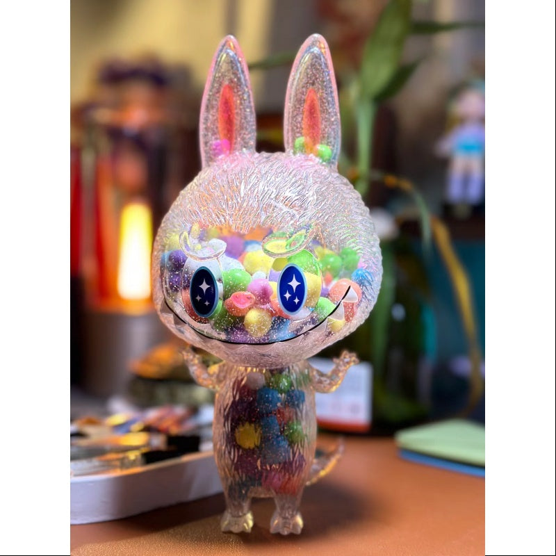 Labubu The Monsters Zimomo Blij Limited Edition Collectible Figure - Cute Kawaii Vinyl Art Toy for Display & Gifts | Perfect for Anime Fans, Home Decor & Pop Culture Collectors