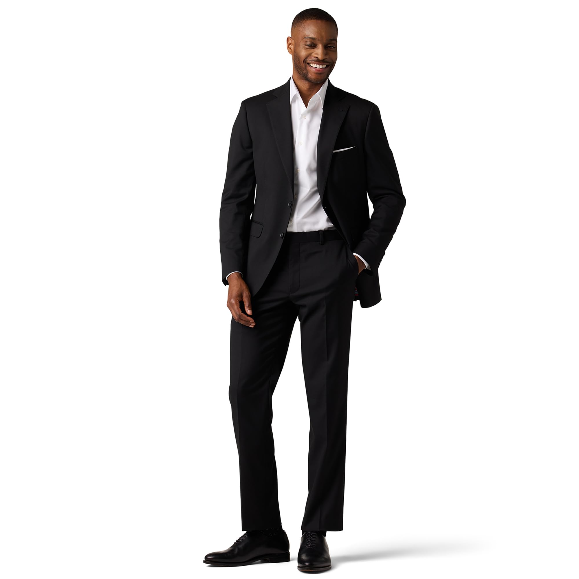 Premium Men's Tailored Fit Mercantile Suit - High-Quality Stylish Formal Business Attire for Weddings, Office & Special Occasions