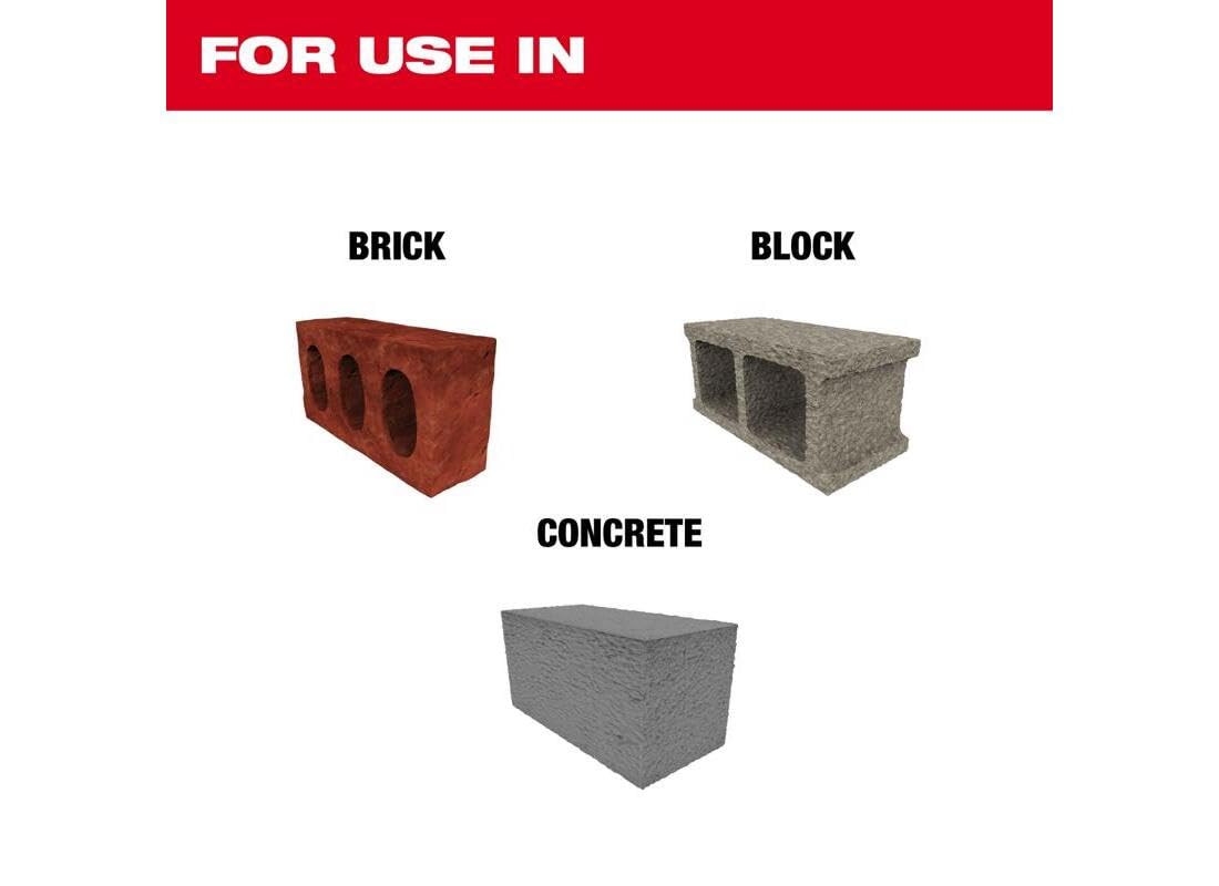 Milwaukee Electric Tool 48-20-7454 Hex Shank Drill Bit Set - High Speed Steel Construction for Wood, Metal & Plastic Drilling - Perfect for DIY Projects & Professional Construction Work