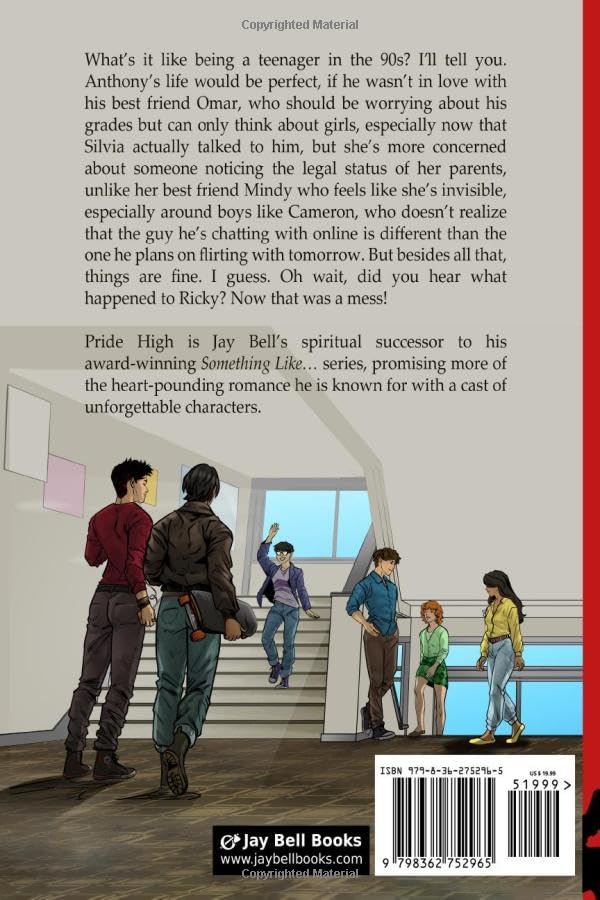 Pride High: Book 1 - Red | LGBTQ+ Teen Romance Novel | Perfect for High School Readers & Book Clubs