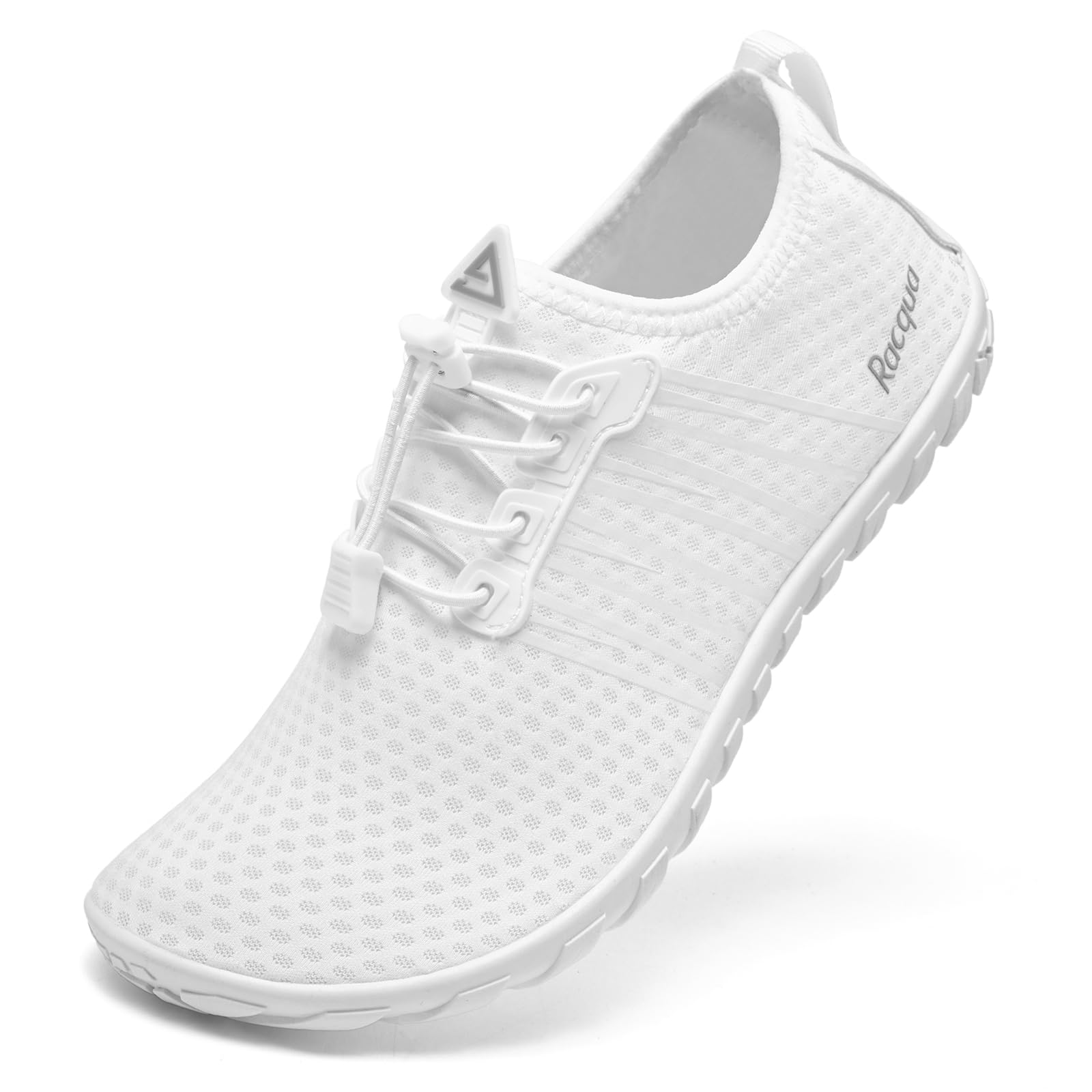 **Racqua Men's & Women's Water Shoes - Barefoot Swim Shoes for Beach, Pool & Yoga - Quick-Dry, Anti-Slip Aqua Shoes for Walking, Surfing & Water Sports**