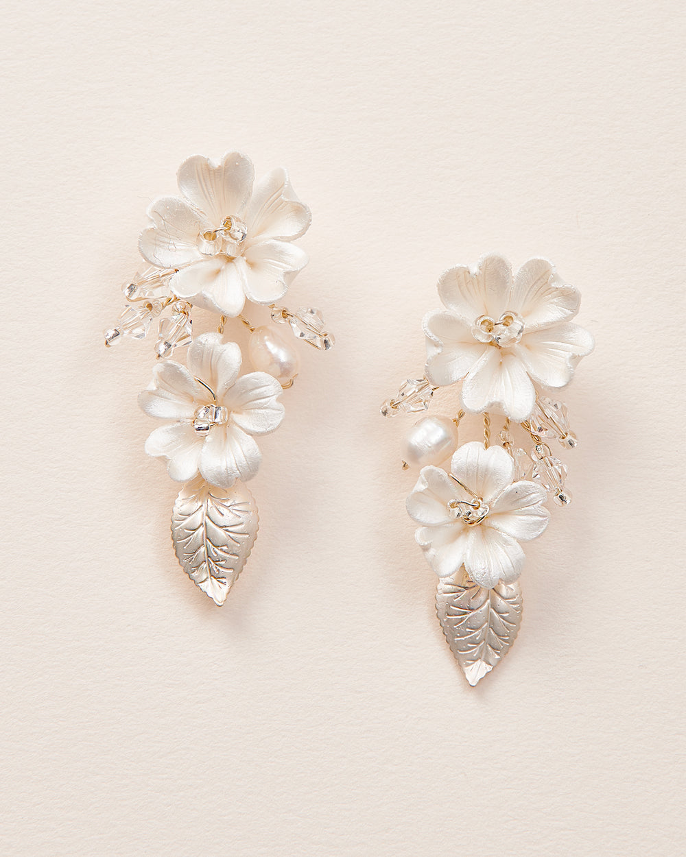 Elise Floral Earrings for Women - Elegant Handmade Dainty Flower Stud Earrings - Perfect for Weddings, Parties & Everyday Wear