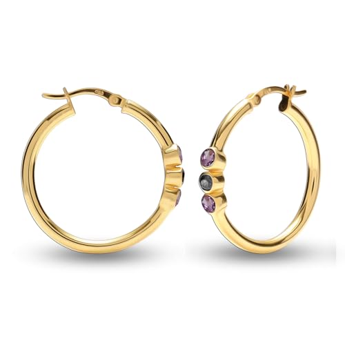 Purple Amethyst & Black Onyx
