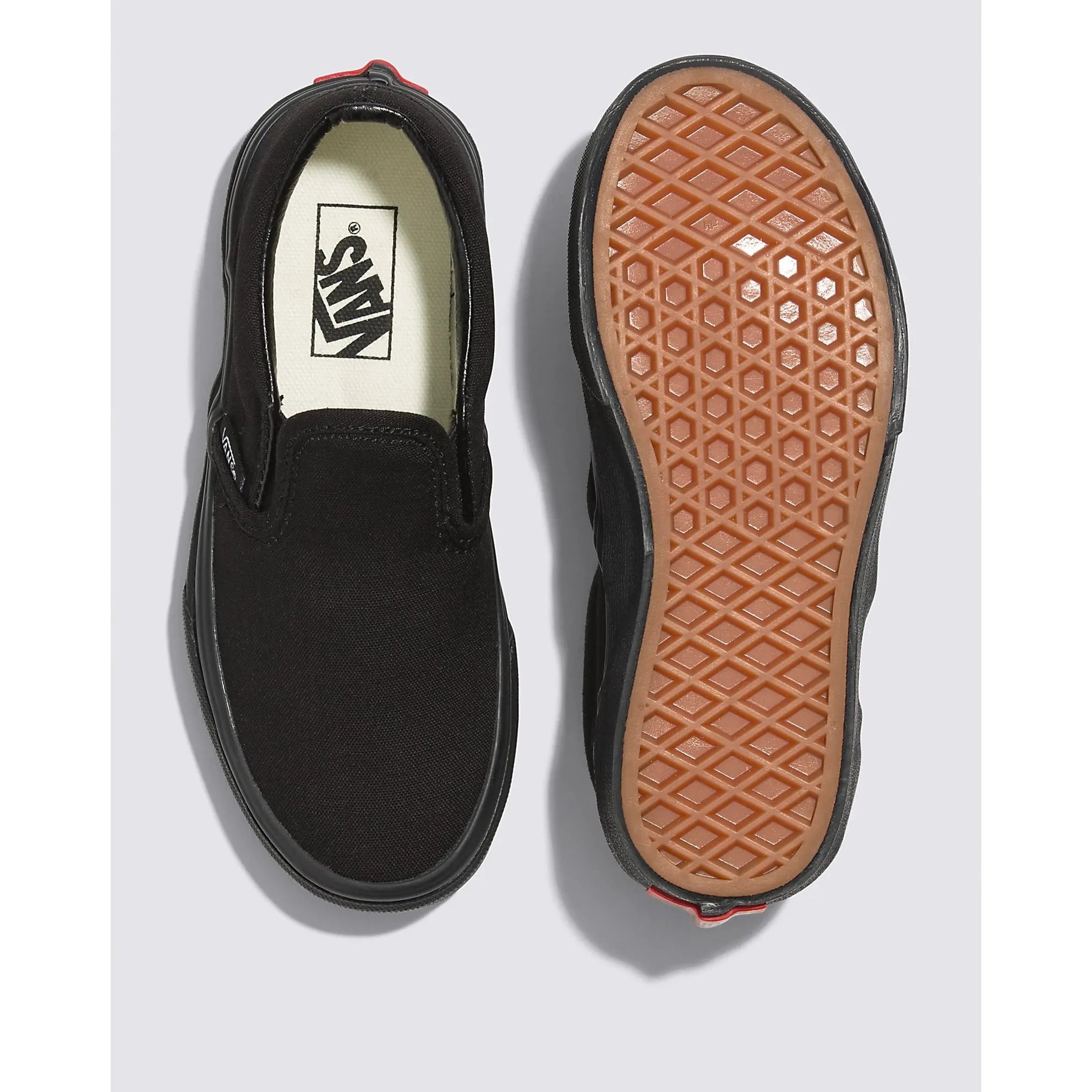 Vans Kids Classic Slip-On Shoes | Comfortable Canvas Sneakers for Boys & Girls | Perfect for School, Play & Everyday Wear