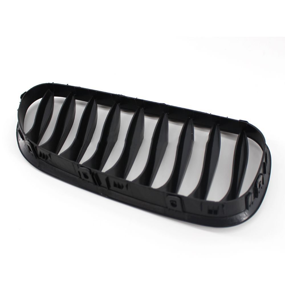 BMW Z4 E85 2003-2007 Black HIPS Plastic Front Hood Kidney Grille Replacement - High Gloss Finish, Perfect Fit for BMW Z4 E85 Models - Upgrade Your Car's Style for Daily Driving & Car Shows