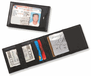 Dimo Gear Front Pocket Wallet with Outer ID Holder - Slim RFID Blocking Minimalist Wallet for Men - Perfect for Travel, Work, and Everyday Carry