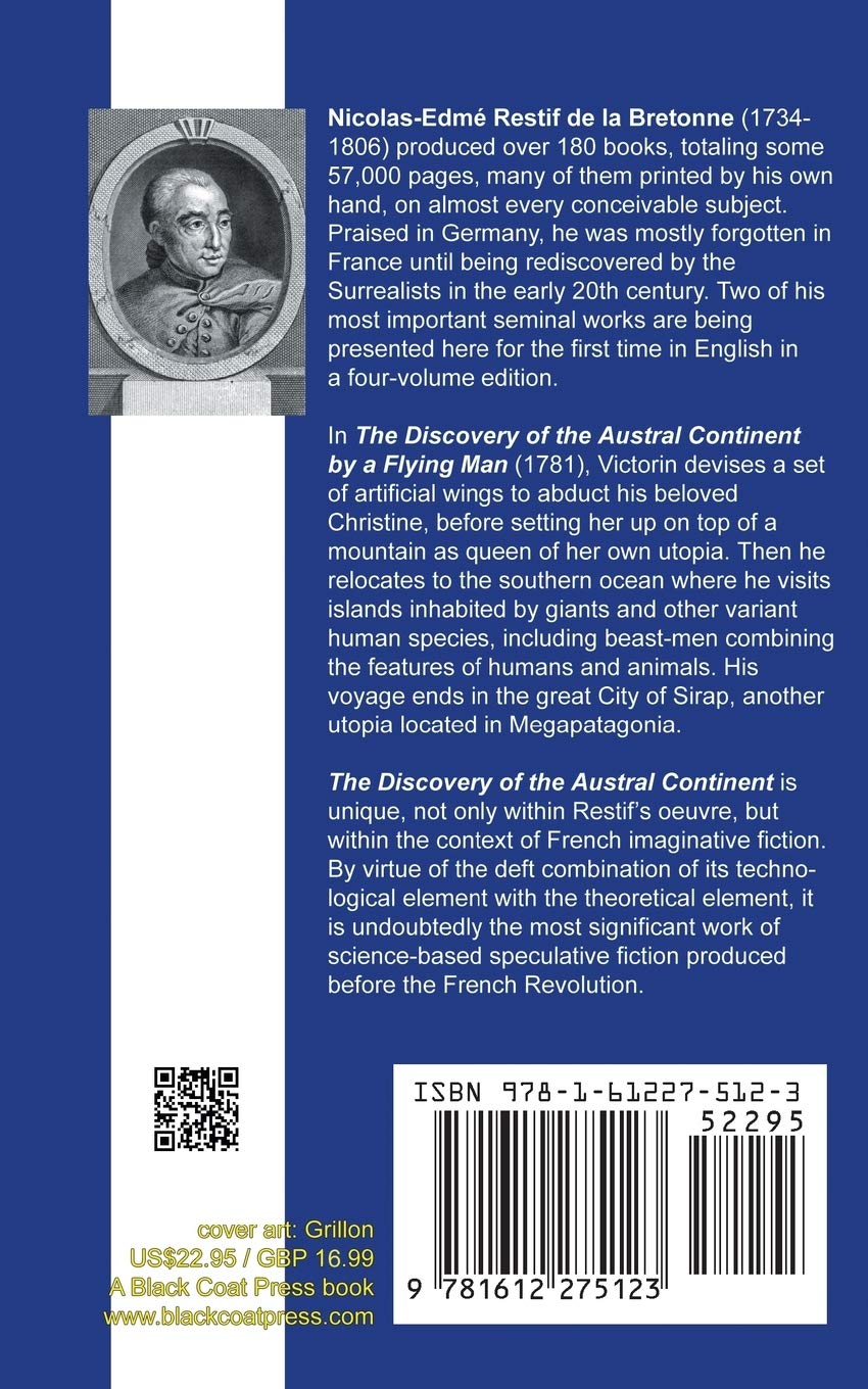 Flying Man's Discovery of the Austral Continent - Adventure Book for Explorers & History Enthusiasts | Perfect for Travel Inspiration & Historical Research