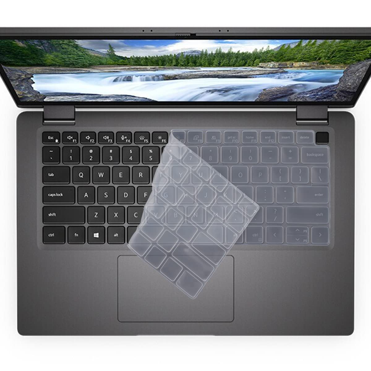 Dell Keyboard Cover for Latitude 5431 5430 5420 5440 5450 14 Inch & 15.6 Inch Laptops - Clear Protective Skin for 7420 7430 7440 7450 7520 9000 9420 9430 9510 9520 Models | Anti-Dust, Spill-Resistant Keyboard Protector for Work & Travel