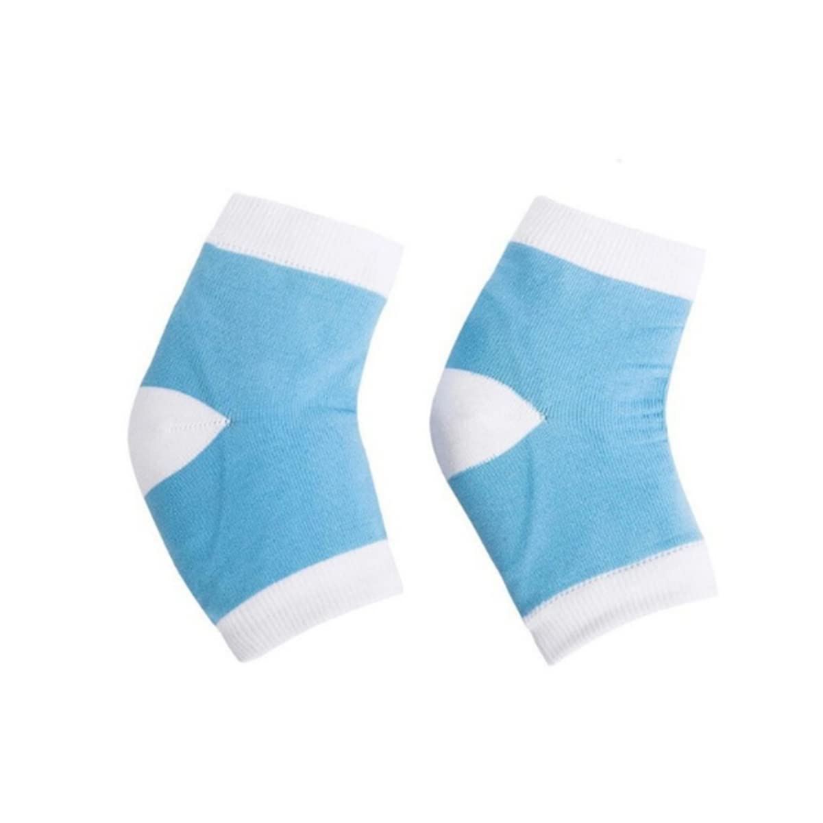 Beaupretty 2 Pairs Whitening Moisturizing Socks for Cracked Heels - Nylon Gel Foot Care Socks with Anti-Chapping Protection - Perfect for Dry Skin & Overnight Foot Treatment