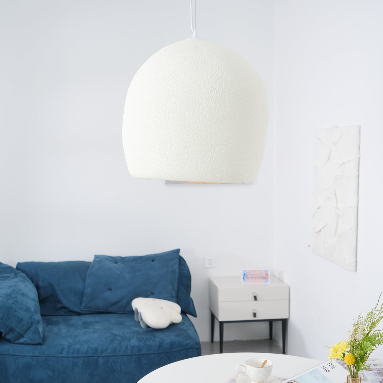 Modern Industrial Bucket Pendant Light - Adjustable Hanging Ceiling Lamp for Kitchen Island, Dining Room, and Living Room Decor