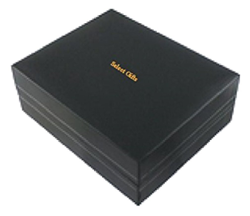 Taurus Zodiac Sign Gold-Tone Cufflinks & Money Clip Gift Set - Engraved Birthday Present for Men, Perfect for Weddings, Anniversaries & Formal Events