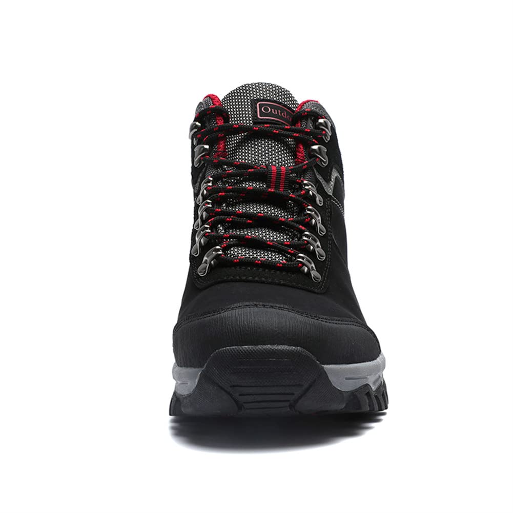 Men's Waterproof Hiking Boots - Lightweight Ankle Boots with Multi-Terrain Lugs | Durable & Sturdy Camouflage Design for Outdoor Work & Adventure | Perfect for Hiking, Camping, and Mountain Climbing