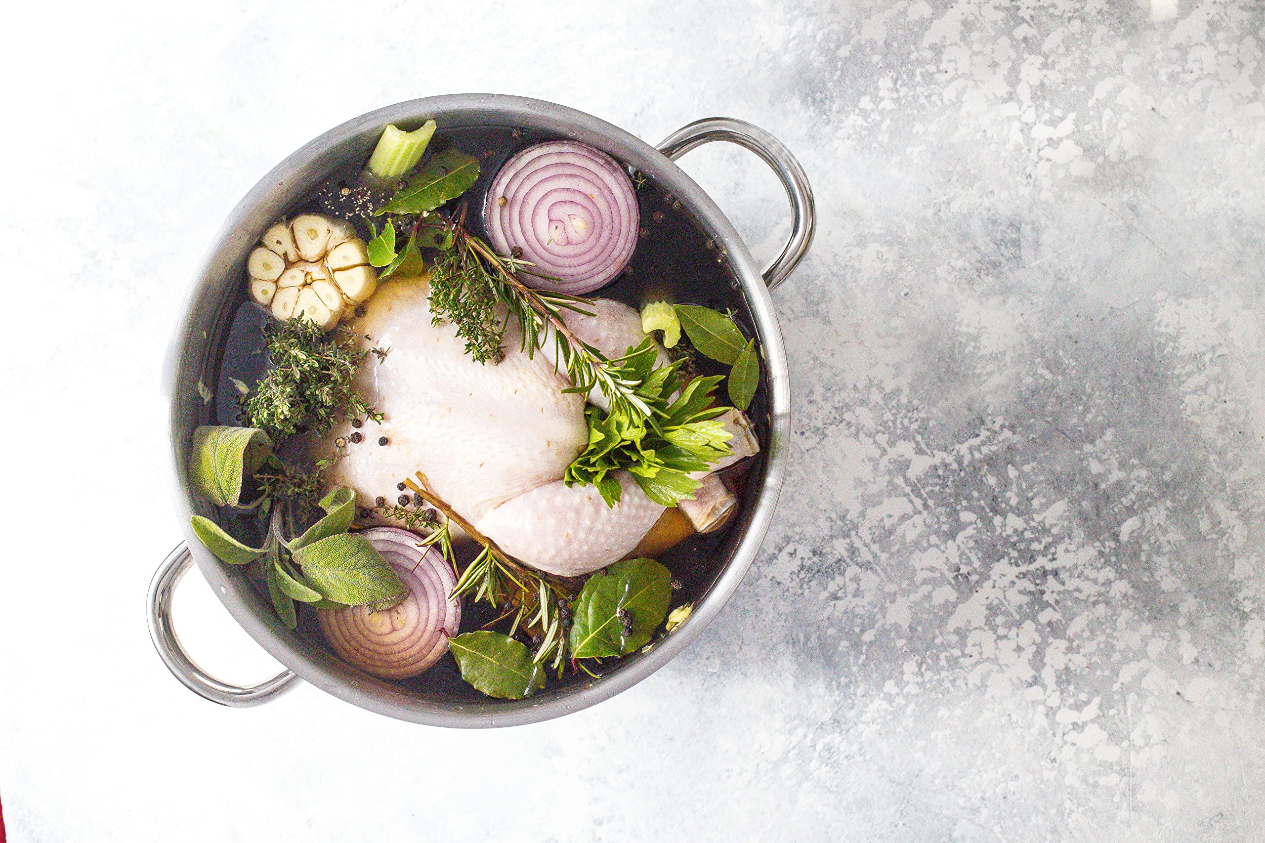 MasterClass 11L Stainless Steel Stock Pot with Lid - Induction-Safe, Silver - Perfect for Soups, Stews & Large Batch Cooking